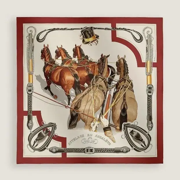 [New/Select] Unused Hermes Carré Scarf 90