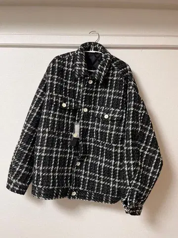 AIRTHERMAL 체크 무늬 자켓 M 사이즈