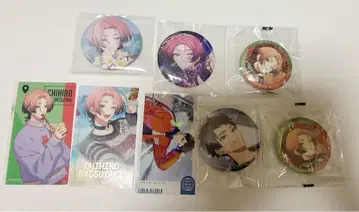 18TRIP 나츠야키 치야 키노우치 타오 캔뱃지 클리어 카드