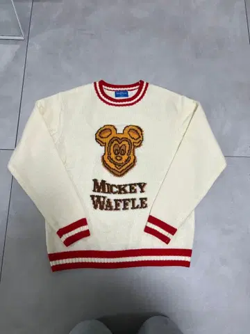 도쿄 디즈니 리조트 미키 와플 스웨터