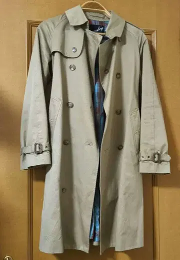 BEAMS BOY 빔즈 보이 베이지 트렌치코트