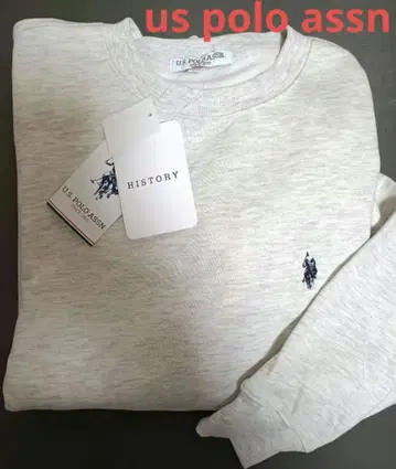 택 포함 미사용품 유에스폴로슨 맨투맨 트레이닝복 속기모 남성용