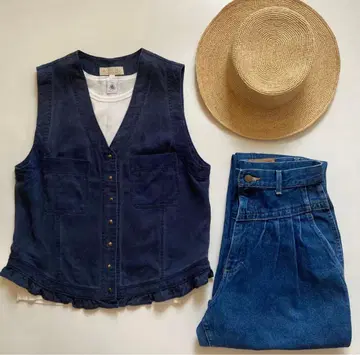 USA제 Lee 하이웨스트 턱 데님 팬츠 80s 90s