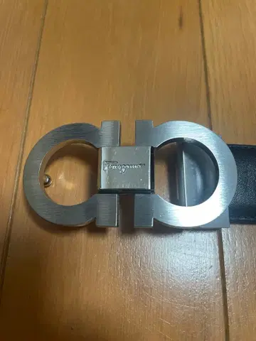 Ferragamo 블랙 가죽 벨트