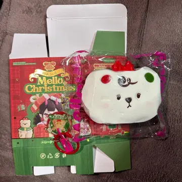 Mellojoy 스퀴즈 크리스마스 치즈 베어
