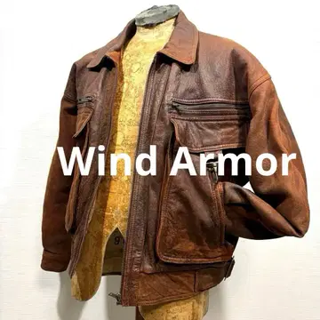 M 양가죽 Wind Armor 윈드아머 레더 자켓 짧은 기장