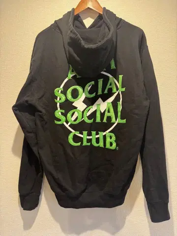 ANTI SOCIAL SOCIAL CLUB 후드티 블랙