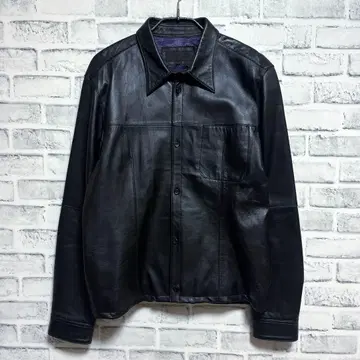 [ COMME CA DU MODE MEN ] 양가죽 가죽 자켓 블랙