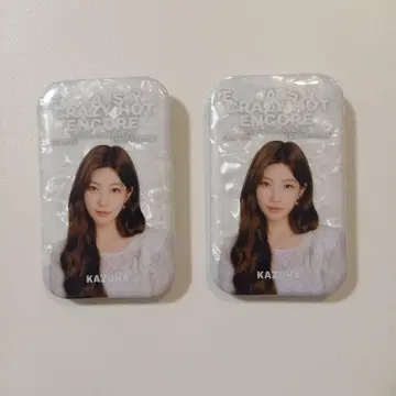 르세라핌 KAZUHA 캔 배지 도쿄돔 LE SSERAFIM