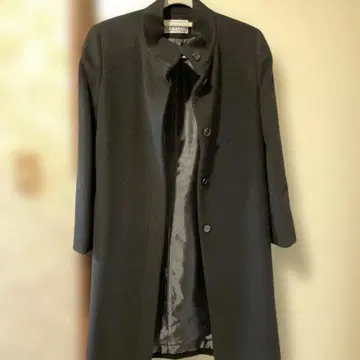 온워드 카시야마 LUCIANO SOPRANI 블랙 롱 코트