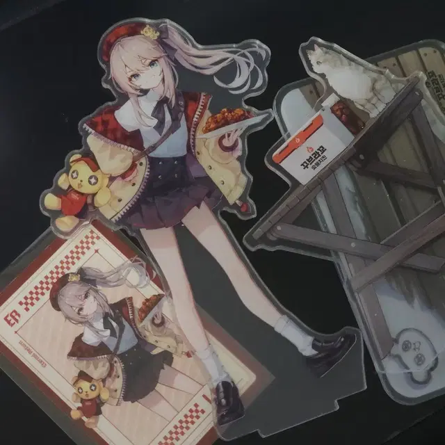 꾸브라꼬 이터널리턴 레니 아크릴스탠드+포토카드