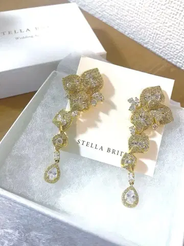 STELLA BRIDAL 골드 귀찌 ( Fleurdelice )