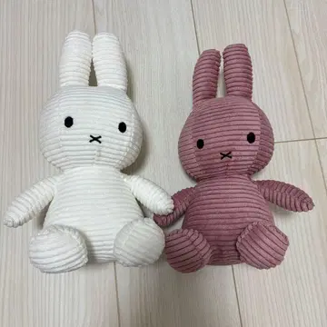 미피 코듀로이 봉제 인형 흡착판 포함