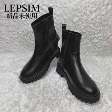 미사용 새상품 LEPSIM 렙심 제로카루 스트레치 부츠 통굽