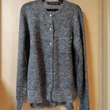 미즈이로 인드 그레이 가디건