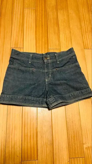 데님 숏팬츠