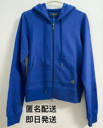 COYSEIO 후드 부착 파랑 후드티 새상품