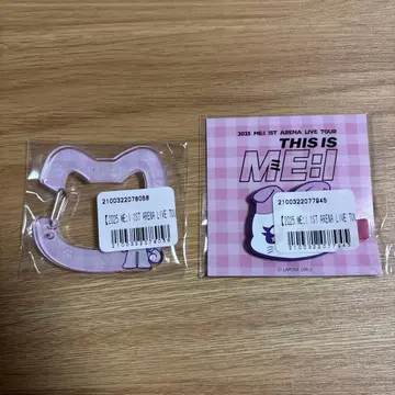 ME:I 온라인 복권 카라비너 헤어 클립 야마모토 스즈