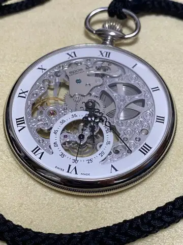 EPOS (에포스) 스켈레톤 수동 와인딩 회중시계