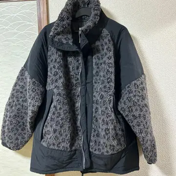 NICO AND 플리스 자켓 M 블랙/그레이