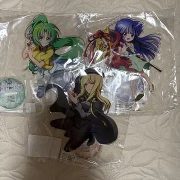 쓰르라미 울 적에 채색 아크릴 스탠드 세트