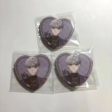 HoneyWorks 트레이딩 하트형 캔뱃지 훼미리마트 RIO