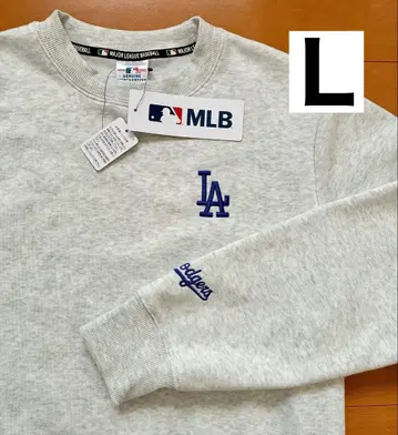 새상품 다저스 속기모 맨투맨 트레이닝복 LA 자수 로고 L