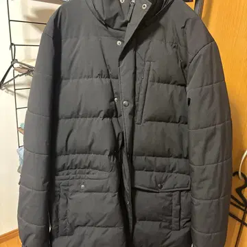 블랙 다운 자켓