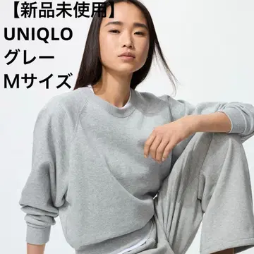 가격 인하 [ 미사용 새상품 ] UNIQLO 맨투맨 크롭 셔츠