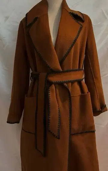 ERMANNO / 울 롱 코트 / 미사용 새상품