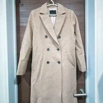 어반 리서치 URBAN RESEARCH 베이지 더블 체스터 코트