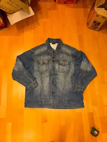 펠레펠레 데님 자켓 xxl