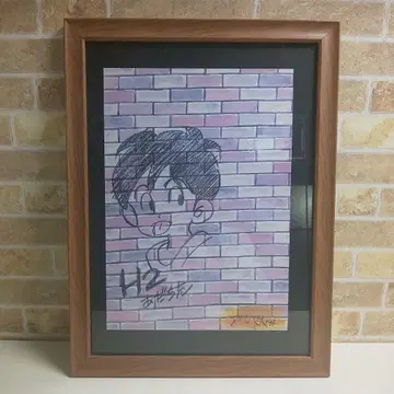 에이치투 아다치 미츠루 포스터 액자 코믹스