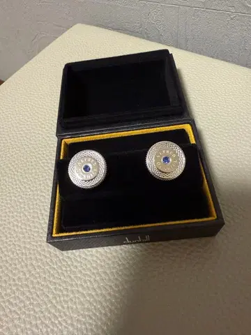 [ 미사용 새상품 ] dunhill 던힐 커프스 링크 실버