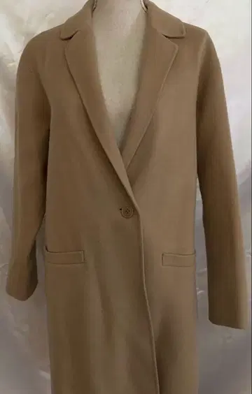 띠어리/캐시미어 혼방/카멜/하프 코트