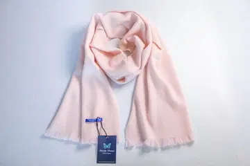 새상품 소량 있음 100% 캐시미어 머플러 벚꽃 핑크 몽골산