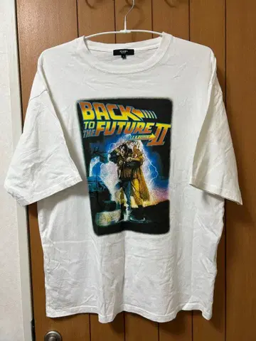 BACK TO THE FUTURE T셔츠 빔즈하트 오버 사이즈
