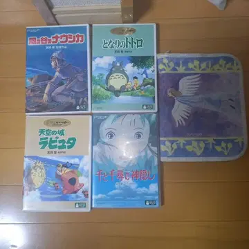스튜디오 지브리 DVD 4작품 세트 나우시카 케이스 포함