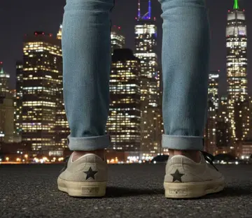 Converse 발꿈치 하나 별 / 백스킨 (컬렉터용)