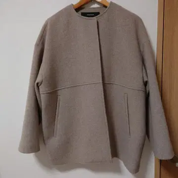 JOURNAL STANDARD 슈퍼140 비버 노카라 숏코트