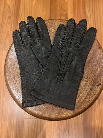 Chester Jefferies 체스터 제프리스 블랙 가죽 장갑