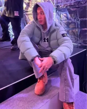 keiju 착용 JOURNAL STANDARD laska 다운 스카이블루