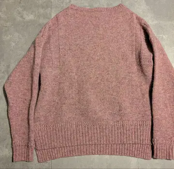 chambre 핑크 니트 스웨터 긴팔