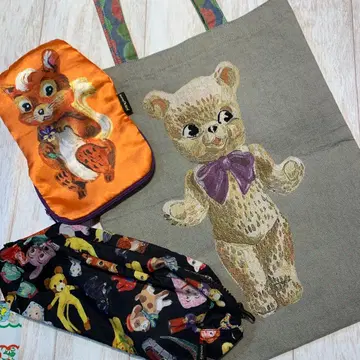 토트백 파우치 3종 세트