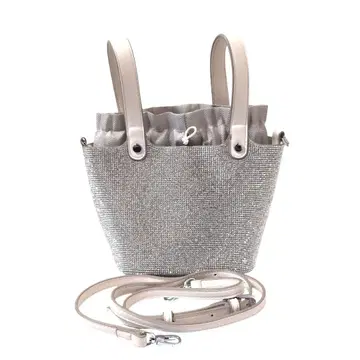 반짝반짝 숄더백 토트백 2way 실버 핸드백