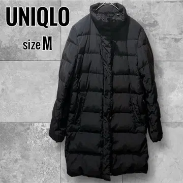 [ 새상품급 ] UNIQLO 유니클로 심리스 다운 코트 블랙 size M