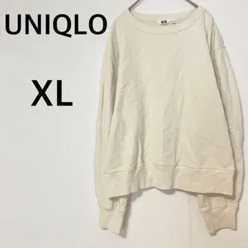 유니클로 맨투맨 [ XL ] 트레이닝복 크루넥 면100