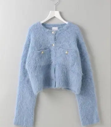 알파카 샤기 가디건 A part by 아파트바이 미사용 택 포함