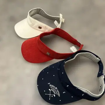 아디다스 골프 바이저 3색 세트 adidas 캘러웨이