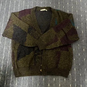 ESTEBAN MARTINEZ 가디건 다크 그린 이탈리아제